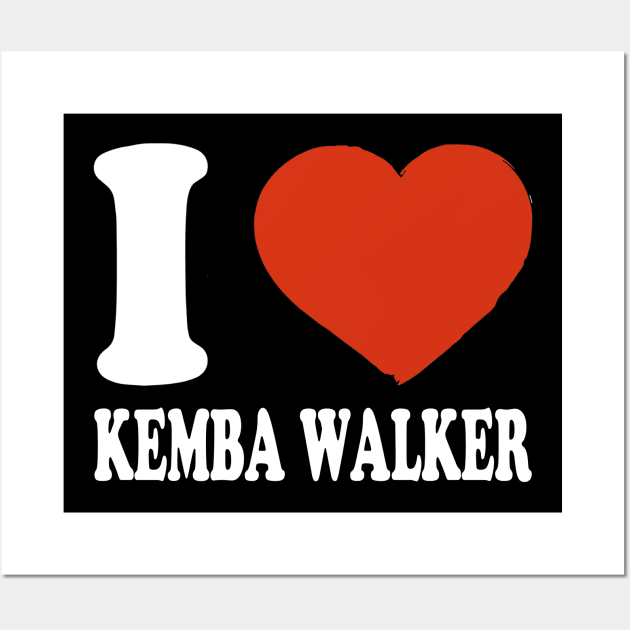 Graphic I Love Kemba Personalized Name Sports Wall Art by Cierra Bauch